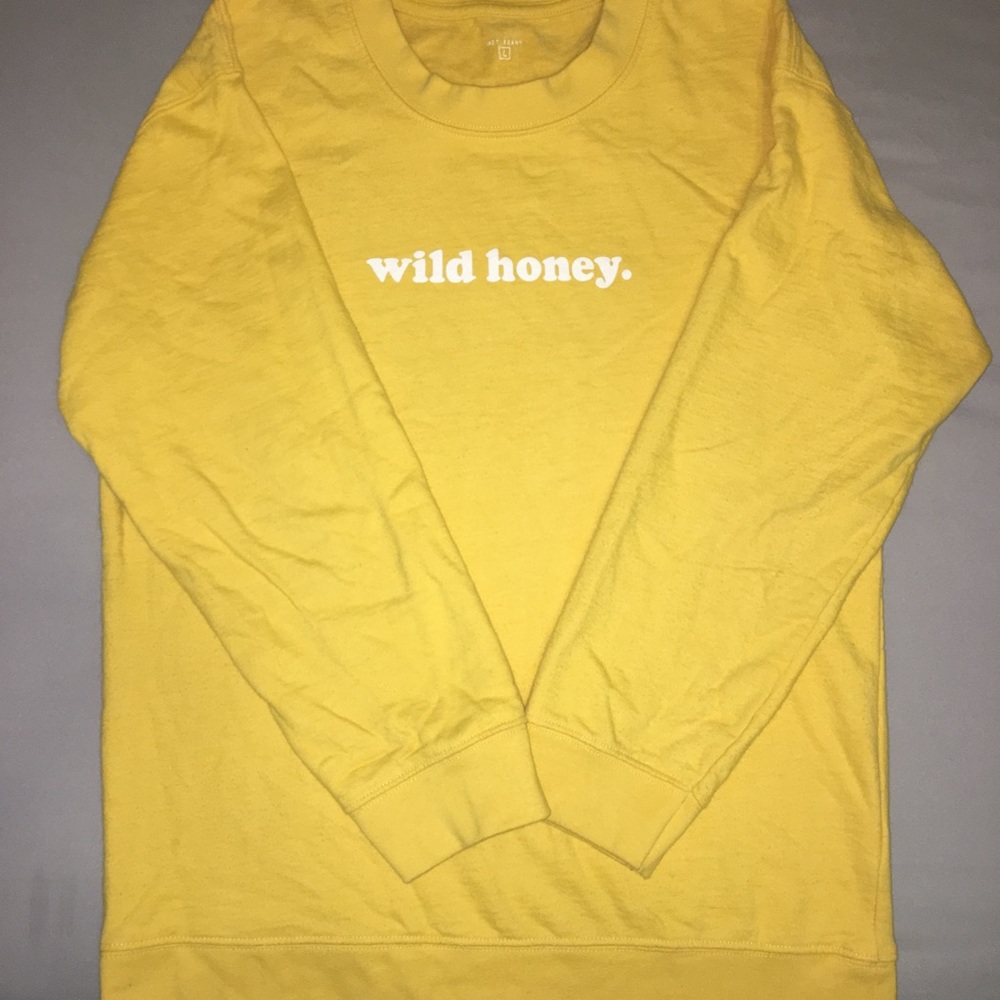 Indy Brand wild honey Large Yellow Sweatshirt